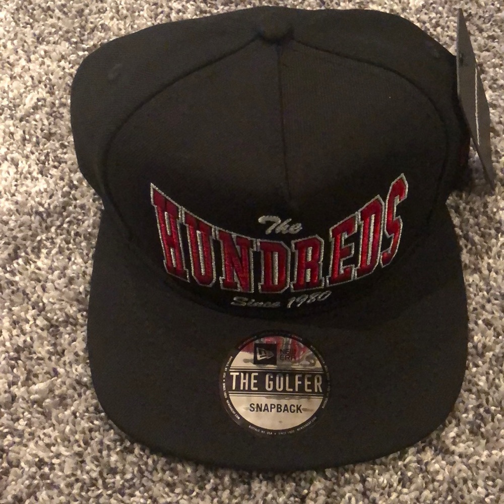 The hundreds new era black Snapback